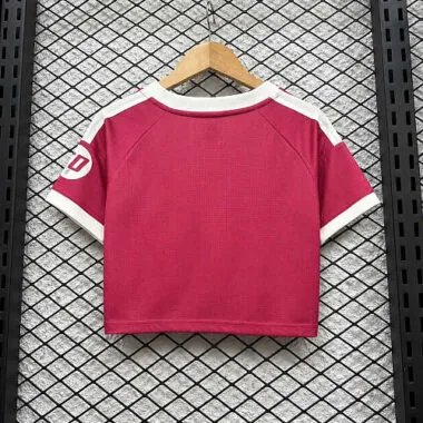26-27 Real Madrid Third Away Women's Crop Top Cheap Football Jersey Wholesale Yupoo