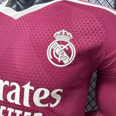 26-27 Player Real Madrid Third Away Long Sleeve Kit S-3XL Cheap Football Jersey Wholesale Yupoo
