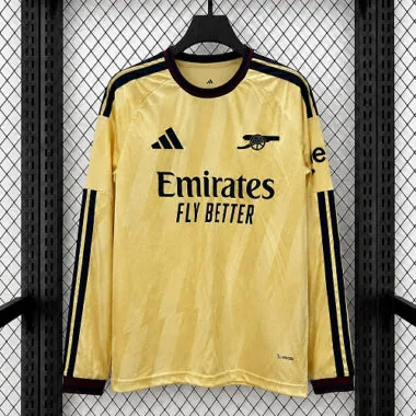 26-27 Arsenal Third Away Long Sleeve Kit S-4XL Cheap Football Jersey Wholesale Yupoo