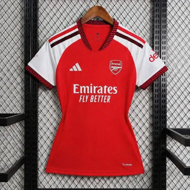 26-27 Arsenal Women's Home Kit Cheap Football Jersey Wholesale Yupoo