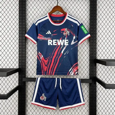 26-27 FC Köln Kids Third Away Kit Cheap Football Jersey Wholesale Yupoo