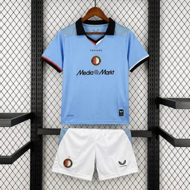 26-27 Feyenoord Away Kids Kit Cheap Football Jersey Wholesale Yupoo