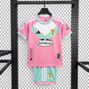 26-27 Real Oviedo Kids Away Kit Cheap Football Jersey Wholesale Yupoo