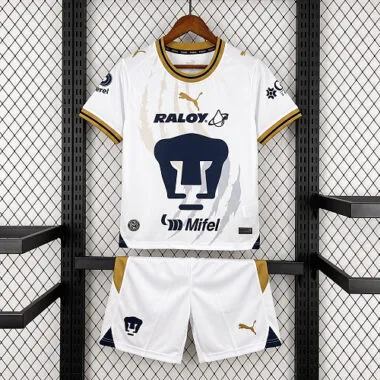 26-27 Pumas Kids Away Kit Cheap Football Jersey Wholesale Yupoo