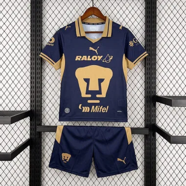 26-27 Pumas Kids Home Kit Cheap Football Jersey Wholesale Yupoo