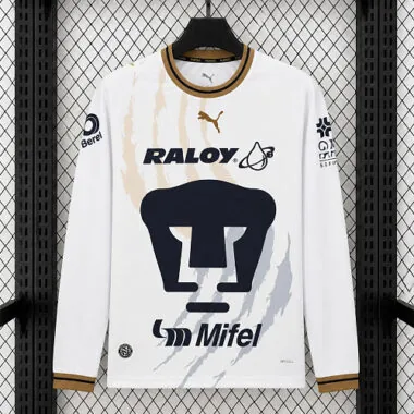 26-27 Pumas Away Long Sleeve Kit S-4XL Cheap Football Jersey Wholesale Yupoo