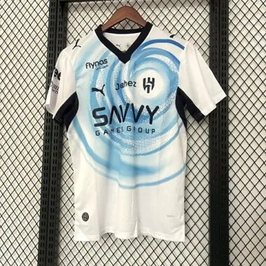 26-27 Al Hilal Away Kit S-4XL Cheap Football Jersey Wholesale Yupoo
