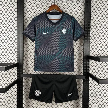26-27 Chelsea Kids Goalkeeper Kits Cheap Football Jersey Wholesale Yupoo
