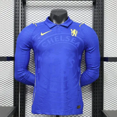 26-27 Player Chelsea Home Long Sleeve Kit S-3XL Cheap Football Jersey Wholesale Yupoo