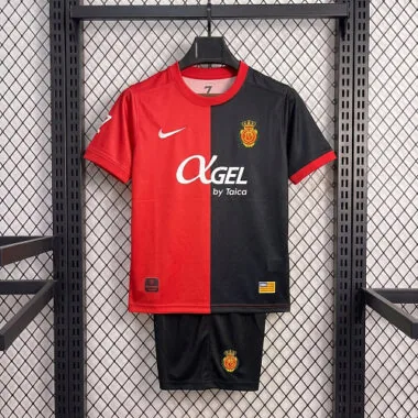 26-27 RCD Mallorca Kids Home Kit Cheap Football Jersey Wholesale Yupoo