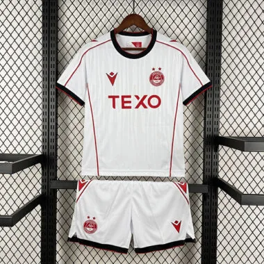26-27 Aberdeen Kids Away Kit Cheap Football Jersey Wholesale Yupoo