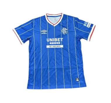 26-27 Rangers Home Kit Cheap Football Jersey Wholesale Yupoo
