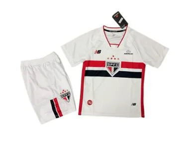 2026 Sao Paulo FC Kids Home Kit Football Jersey Supply Yupoo