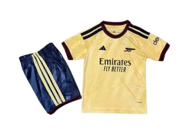 26-27 Arsenal Kids Third Away Kit Cheap Football Jersey Wholesale Yupoo