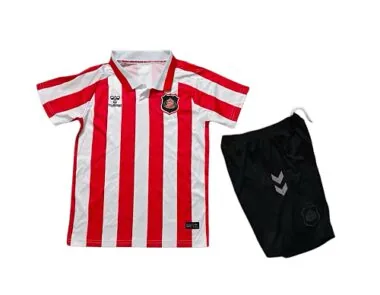 26-27 Sunderland Kids Home Kit Cheap Football Jersey Wholesale Yupoo