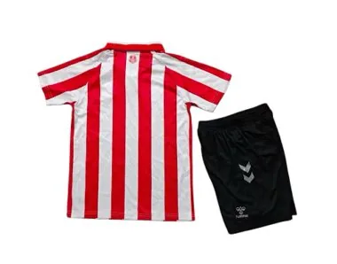 2026/27 Sunderland Kids casa Kit maglia da calcio foto dell'album 3