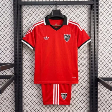 26-27 Sevilla Kids Away Kit Cheap Football Jersey Wholesale Yupoo