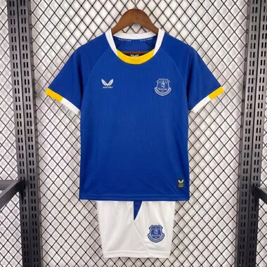 26-27 Everton Kids Home Kits Cheap Football Jersey Wholesale Yupoo