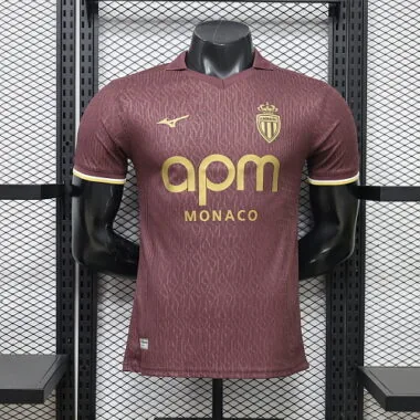 26-27 Player AS Monaco Away Kit Cheap Football Jersey Wholesale Yupoo