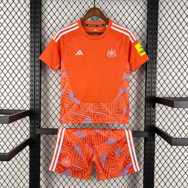 26-27 Newcastle United Kids Goalkeeper Kit Cheap Football Jersaey Wholesale Yupoo