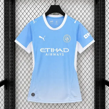 26-27 Manchester City Women's Home Kit Cheap Football Jersey Wholesale Yupoo