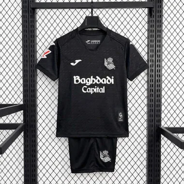 26-27 Real Sociedad Kids Away Kit Cheap Football Jersey Wholesale Yupoo