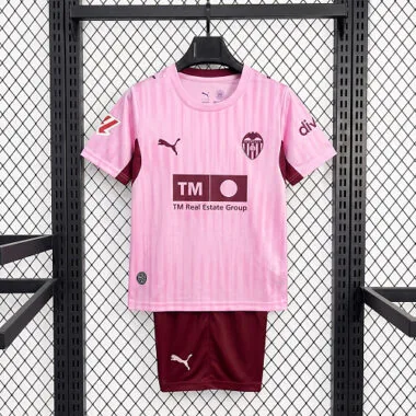 26-27 Valencia CF Kids Third Away Kits Cheap Football Jersey Wholesale Yupoo