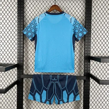 26-27 Olympique Marseille Kids Goalkeeper Kit Football Jersey Supply Yupoo