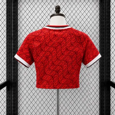 2026 Flamengo Third Away Women's Crop Top Cheap Football Jersey Wholesale Yupoo