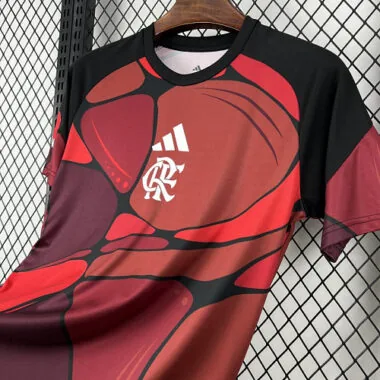2026 Flamengo Pre-match Kit camiseta de fútbol foto del álbum 6