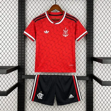 2026 Kids Flamengo Third Away Kit Cheap Football Jersey Wholesale Yupoo