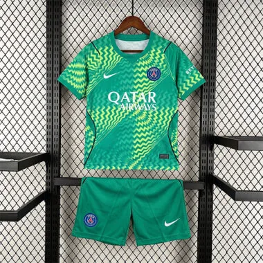 26-27 PSG Kids Goalkeeper Kits Cheap Football Jersey Wholesale Yupoo