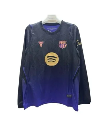 26-27 Barcelona Away Long Sleeve Kit S-4XL Cheap Football Jersey Wholesale Yupoo