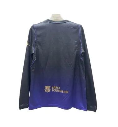 26-27 Barcelona Away Long Sleeve Kit S-4XL Cheap Football Jersey Wholesale Yupoo