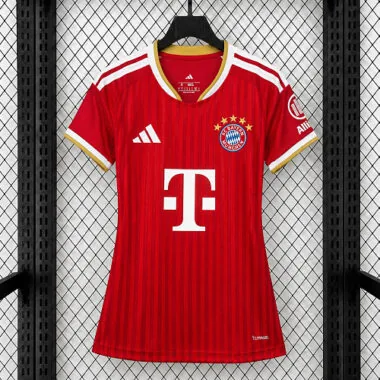 26-27 FC Bayern Women's Home Kit Cheap Football Jersey Wholesale Yupoo