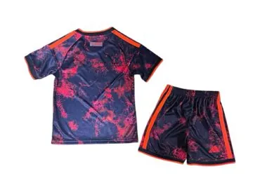 2026/27 Kids FC Bayern terceira visitante Kit camisola de futebol foto do álbum 3