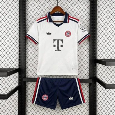 26-27 Kids FC Bayern Away Kit Cheap Football Jersey Wholesale Yupoo