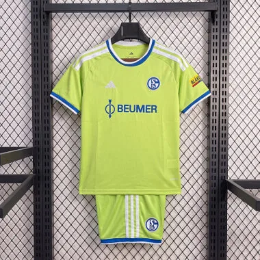 26-27 Schalke 04 Kids Third Away Kit Cheap Football Jersey Wholesale Yupoo
