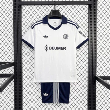 26-27 Schalke 04 Kids Away Kit Cheap Football Jersey Wholesale Yupoo