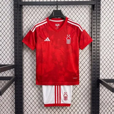 26-27 Nottingham Forest Kids Home Kit Cheap Football Jersey Wholesale Yupoo