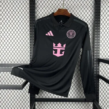 2026 Inter Miami Away Long Sleeve Kit Cheap Football Jersey Wholesale Yupoo