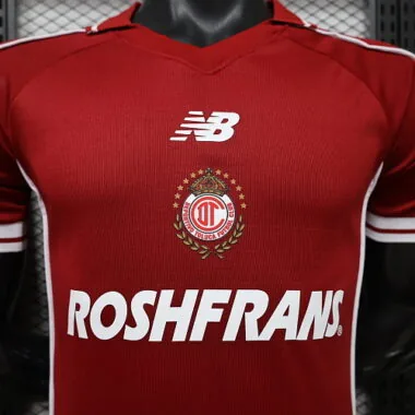 26-27 Player Toluca Home Kit S-4XL Cheap Football Jersey Wholesale Yupoo
