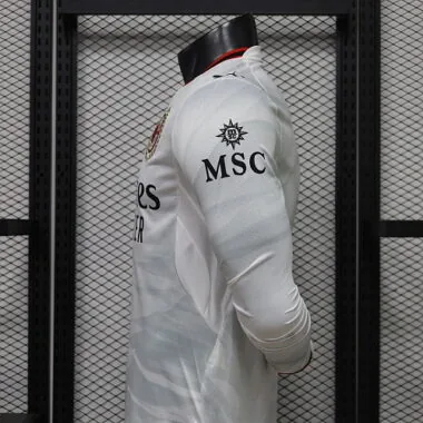 26-27 Player AC Milan Away Long Sleeve Kit S-3XL Cheap Football Jersey Wholesale Yupoo