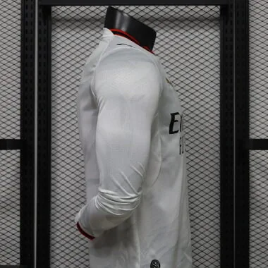 26-27 Player AC Milan Away Long Sleeve Kit S-3XL Cheap Football Jersey Wholesale Yupoo