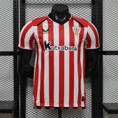 26-27 Player Athletic Bilbao Home Kit S-3XL Cheap Football Jersey Wholesale Yupoo