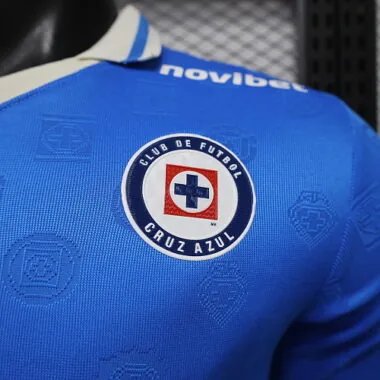26-27 Player Cruz Azul Home Long Sleeve Kit S-3XL Cheap Football Jersey Wholesale Yupoo