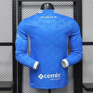 26-27 Player Cruz Azul Home Long Sleeve Kit S-3XL Cheap Football Jersey Wholesale Yupoo