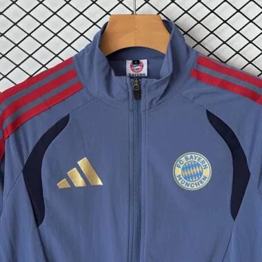 2026/27 FC Bayern Windbreaker Jackets With Pants camisola de futebol foto do álbum 5