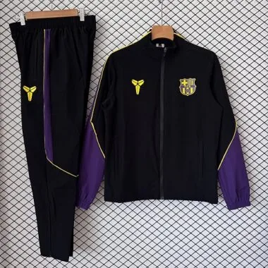 26-27 Barcelona Windbreaker Jackets With Pants Cheap Football Jersey Wholesale Yupoo