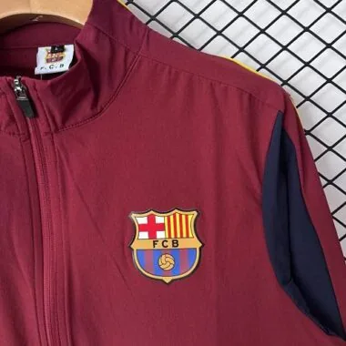 26-27 Barcelona Windbreaker Jackets With Pants Cheap Football Jersey Wholesale Yupoo